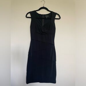 White House Black Market, black dress, size 2
